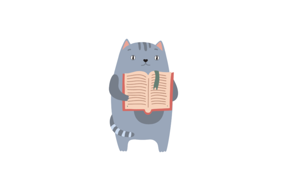 Back to School Cat and Notebooks SVG for Creative Projects