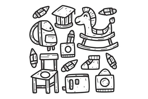 Back to School Doodle Cartoon Design: Creative Visuals for Modern Learning
