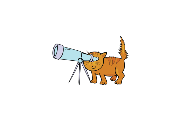 Cat Back to School — Binoculars SVG: A Versatile Design for Creative Projects