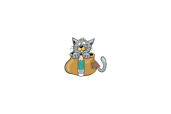 Cat Back to School Stationery Pencil SVG: Design Ideas & Uses