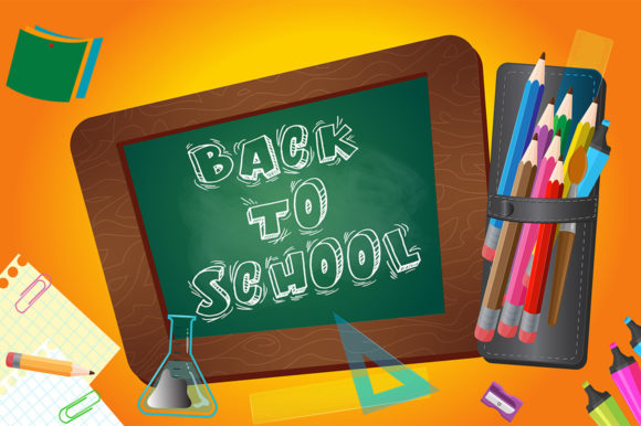Cool Back to School Background Vector: A Versatile Design Asset