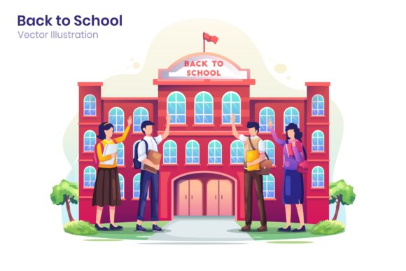 Evaluating the Back to School Flat Illustration: A Practical Vector Asset for Modern Design Needs