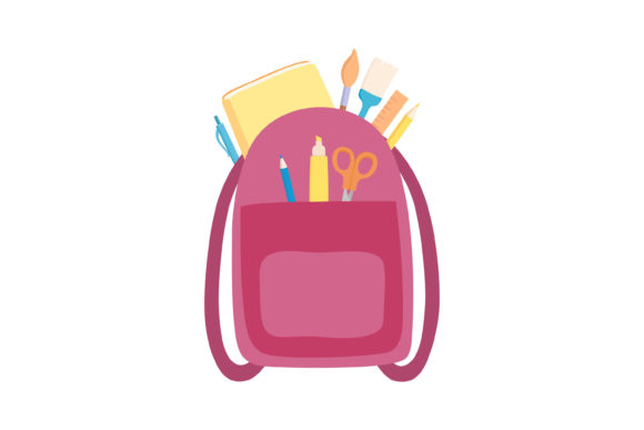 Evaluating the School Backpack Vector Illustration for Your Back-to-School Projects