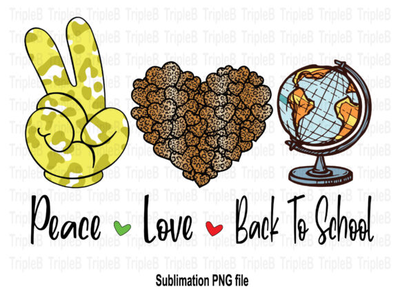 Peace Love Back to School Sublimation 10: Creative Ways to Use This Retro-Inspired Design