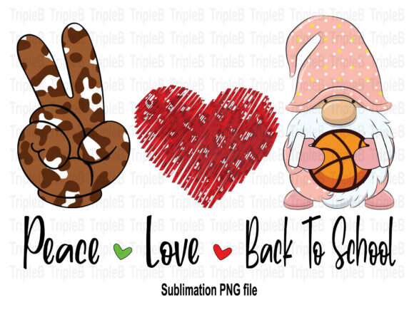 Peace Love Back to School Sublimation 2: Your Creative Shortcut to Classroom-Ready Designs