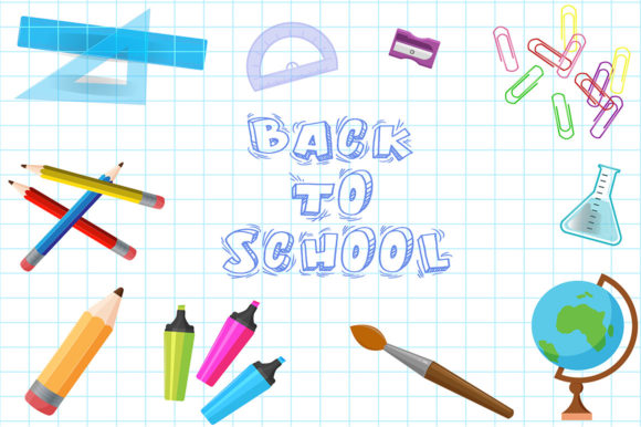 Unlocking Creative Possibilities with Back to School Set Element Vector Design